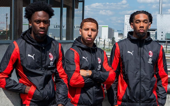 Nouveau survêtement AC Milan 2023-2024