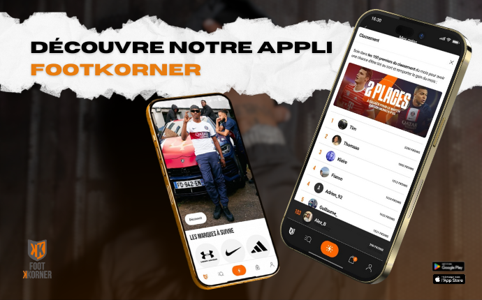 Nouvelle App FootKorner