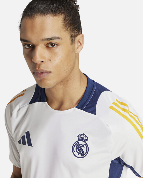 Maillot d'entrainement Real Madrid - Blanc/Bleu - FootKorner Testing