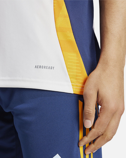 Maillot d'entrainement Real Madrid - Blanc/Bleu - FootKorner Testing