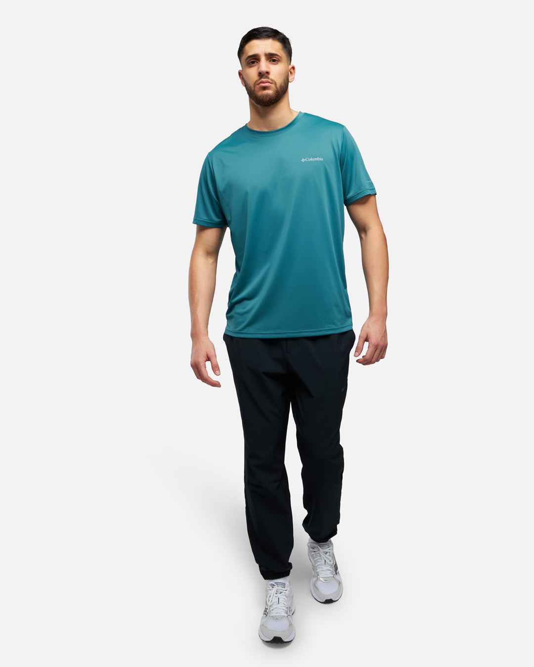 FootKorner TestingT-shirt Columbia Hike Crew - Bleu Turquoise