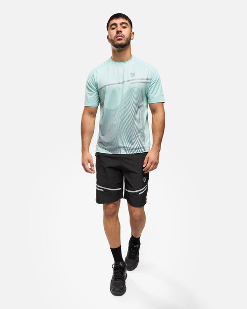 Ensemble T-shirt/Short FK Speed - Vert/Noir - FootKorner Testing