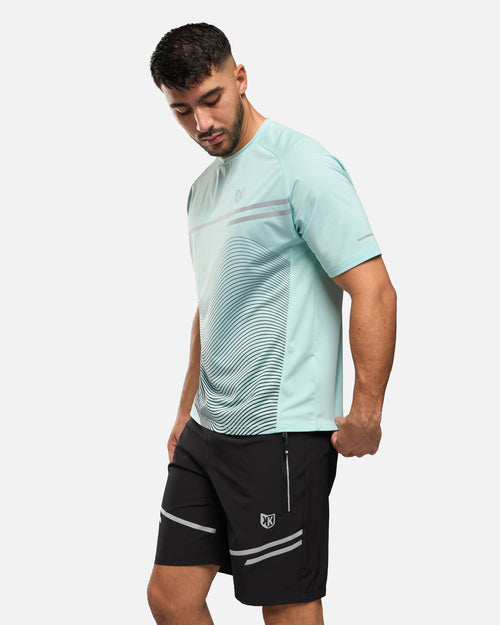 Ensemble T-shirt/Short FK Speed - Vert/Noir - FootKorner Testing