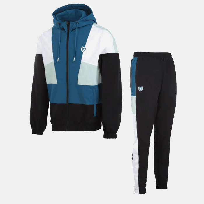 FootKorner TestingSurvêtement FTKR V - Noir/Bleu/Blanc