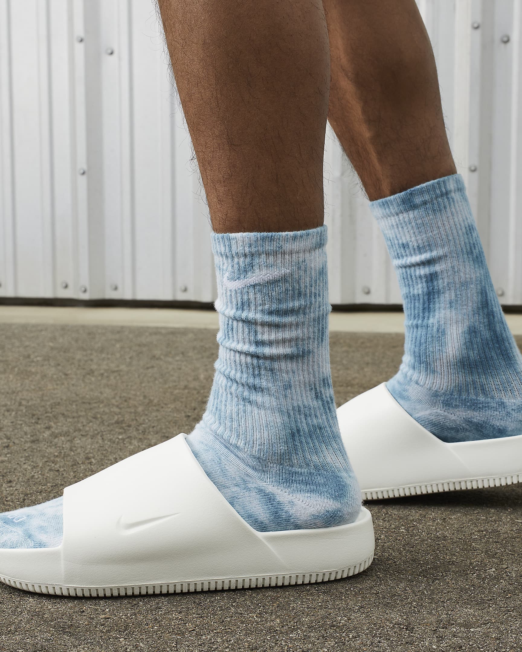FootKorner TestingClaquette Nike Calm - Blanc