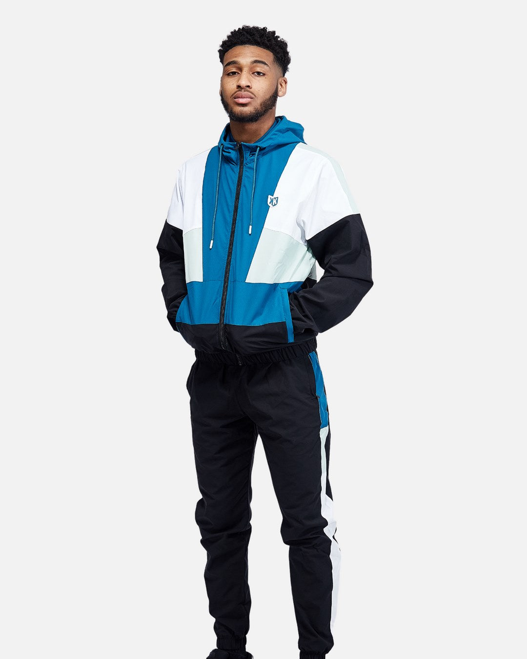 FootKorner TestingSurvêtement FTKR V - Noir/Bleu/Blanc