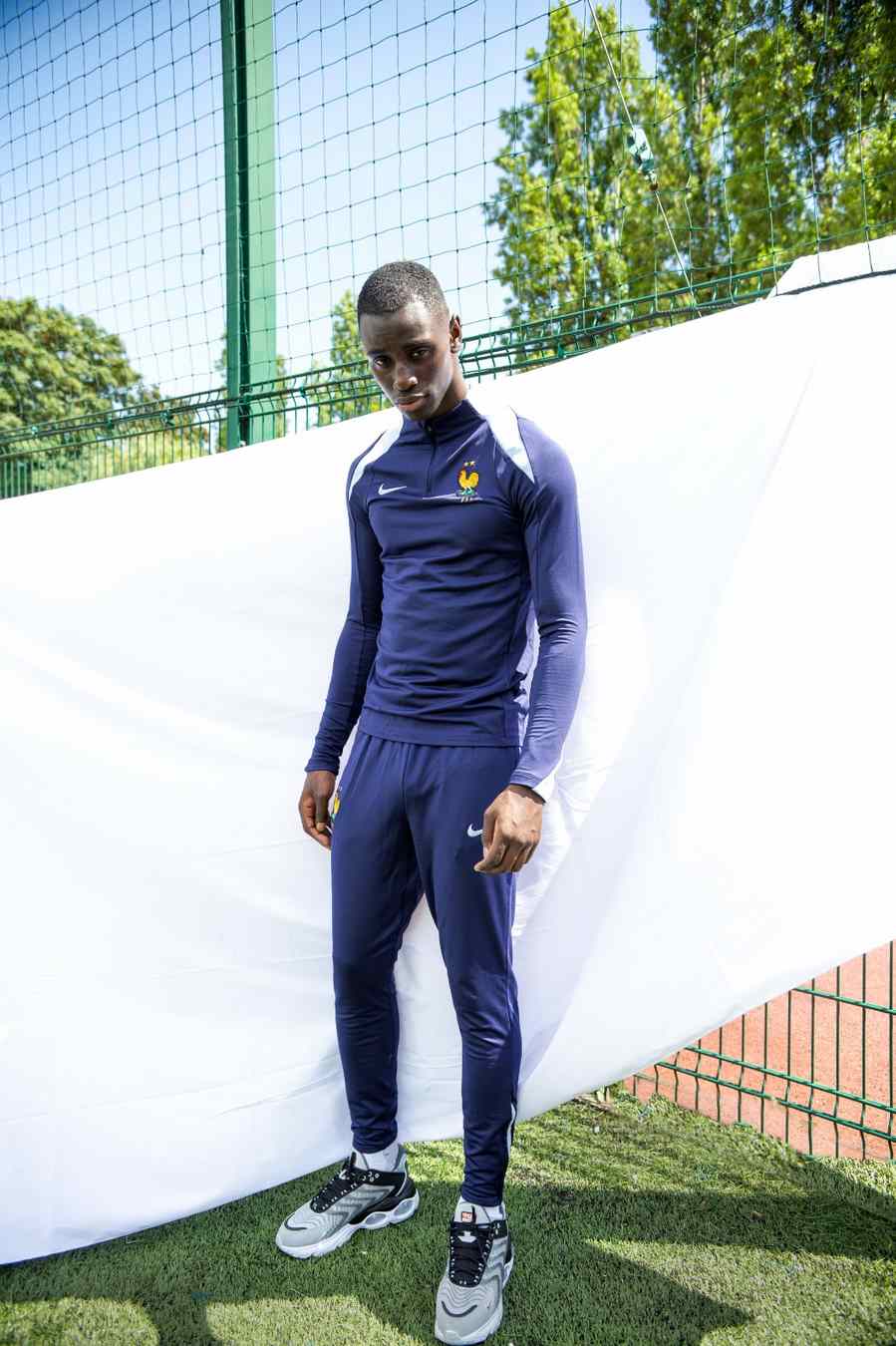 FootKorner TestingHaut d'entrainement Equipe de France 2024 -  Bleu