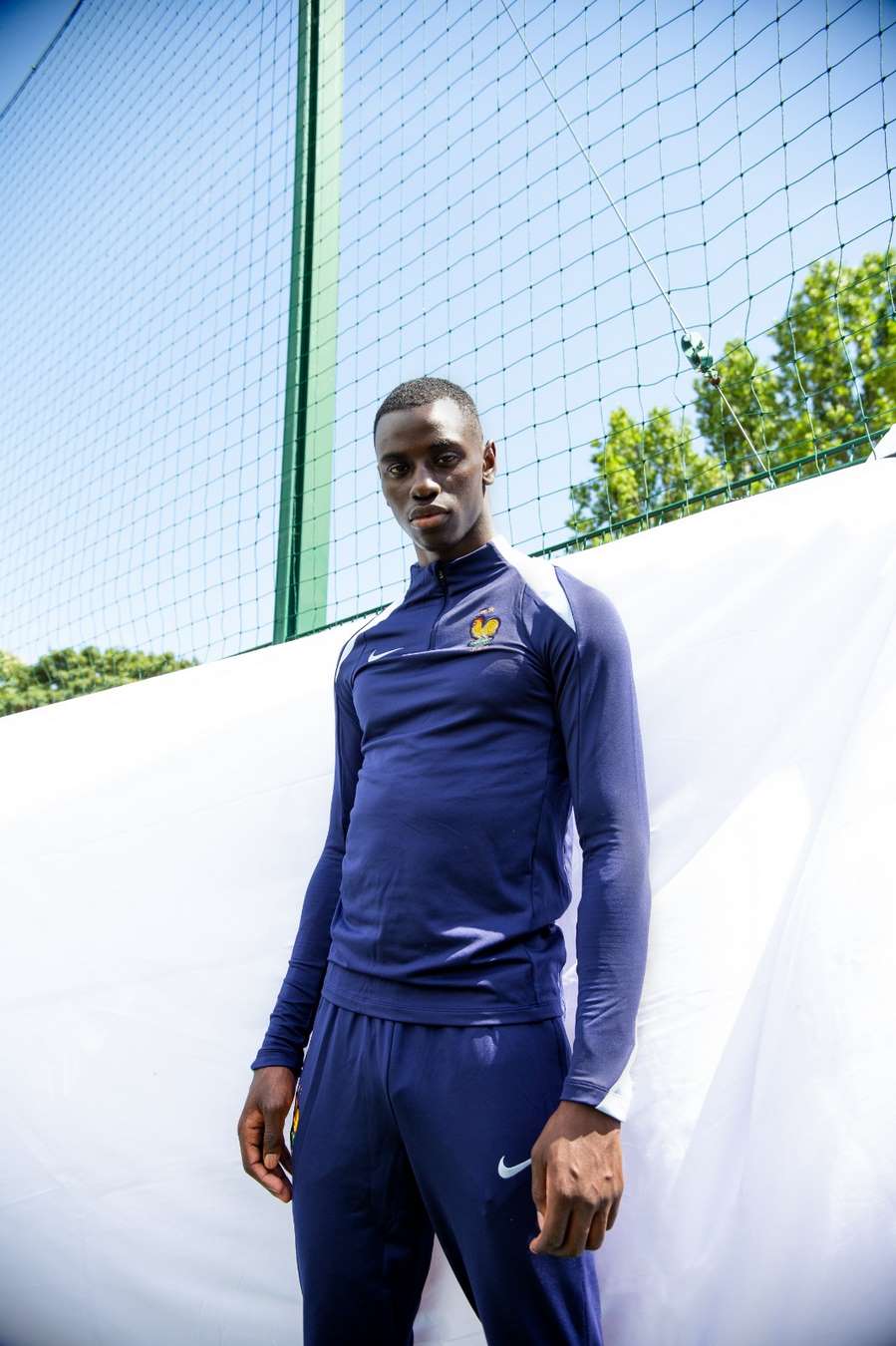 FootKorner TestingHaut d'entrainement Equipe de France 2024 -  Bleu