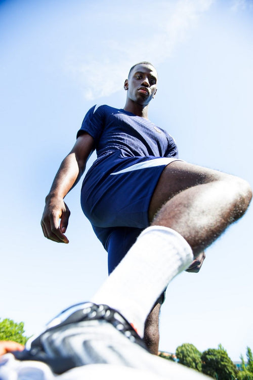 Maillot d'entrainement Equipe de France Elite 2024 - Marine/Bleu - FootKorner Testing