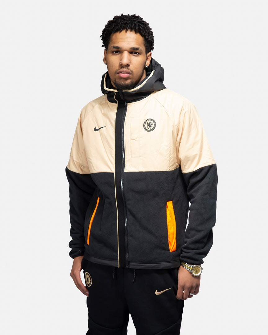 FootKorner TestingVeste à capuche Chelsea 2022/2023 - Beige/Noir/Orange