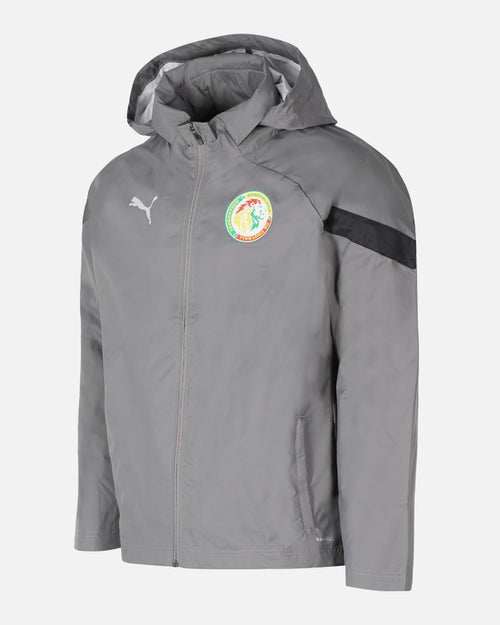 Veste Coupe-Vent Sénégal  - Gris/Noir - FootKorner Testing