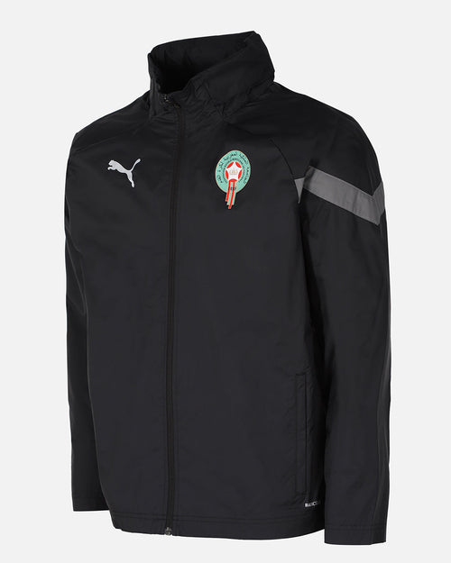 Veste Coupe-Vent Maroc - Noir/Gris - FootKorner Testing