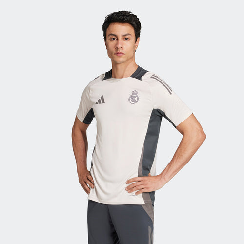 Maillot d'entrainement Real Madrid 2024/2025 - Beige - FootKorner Testing