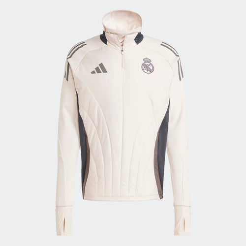 Veste Real Madrid cagoule intégrée 2024/2025 - Beige - FootKorner Testing