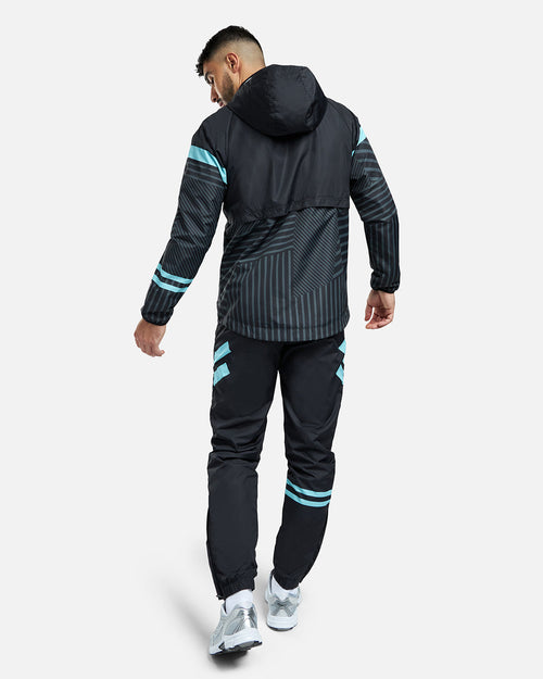 Survêtement FK Pearl - Noir/Blanc/Bleu - FootKorner Testing