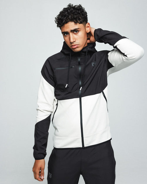 Survêtement FK Surface - Blanc crème/Noir - FootKorner Testing