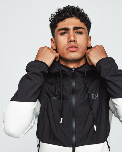 Survêtement FK Surface - Blanc crème/Noir - FootKorner Testing