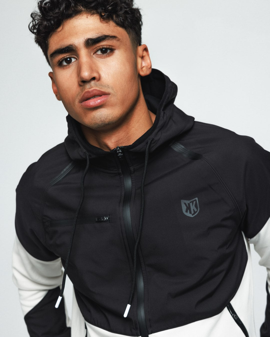 FootKorner TestingSurvêtement FK Surface - Blanc crème/Noir