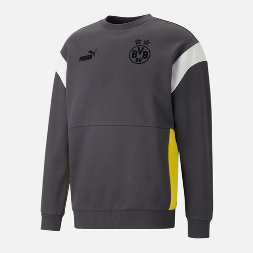 Sweat Dortmund Archive 2022/2023 - Gris/Blanc/Jaune - FootKorner Testing