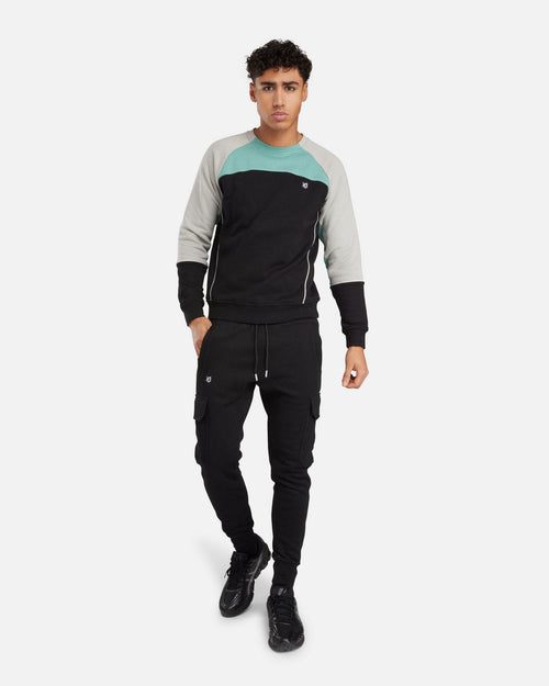 Sweat FK Sicarios VI - Noir/Gris/Vert - FootKorner Testing