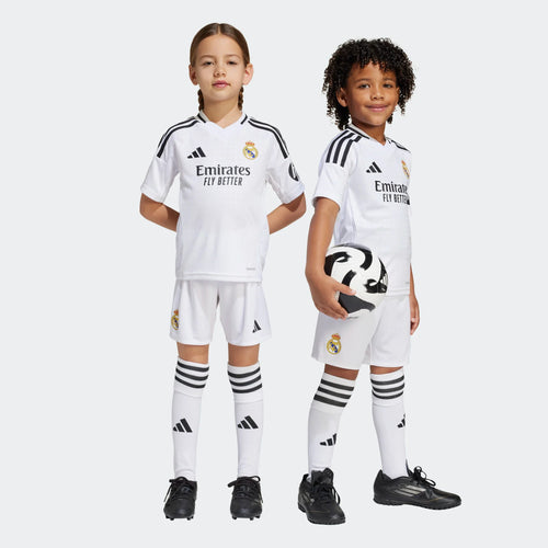 Ensemble Real Madrid 2024/2025 Junior - Blanc - FootKorner Testing