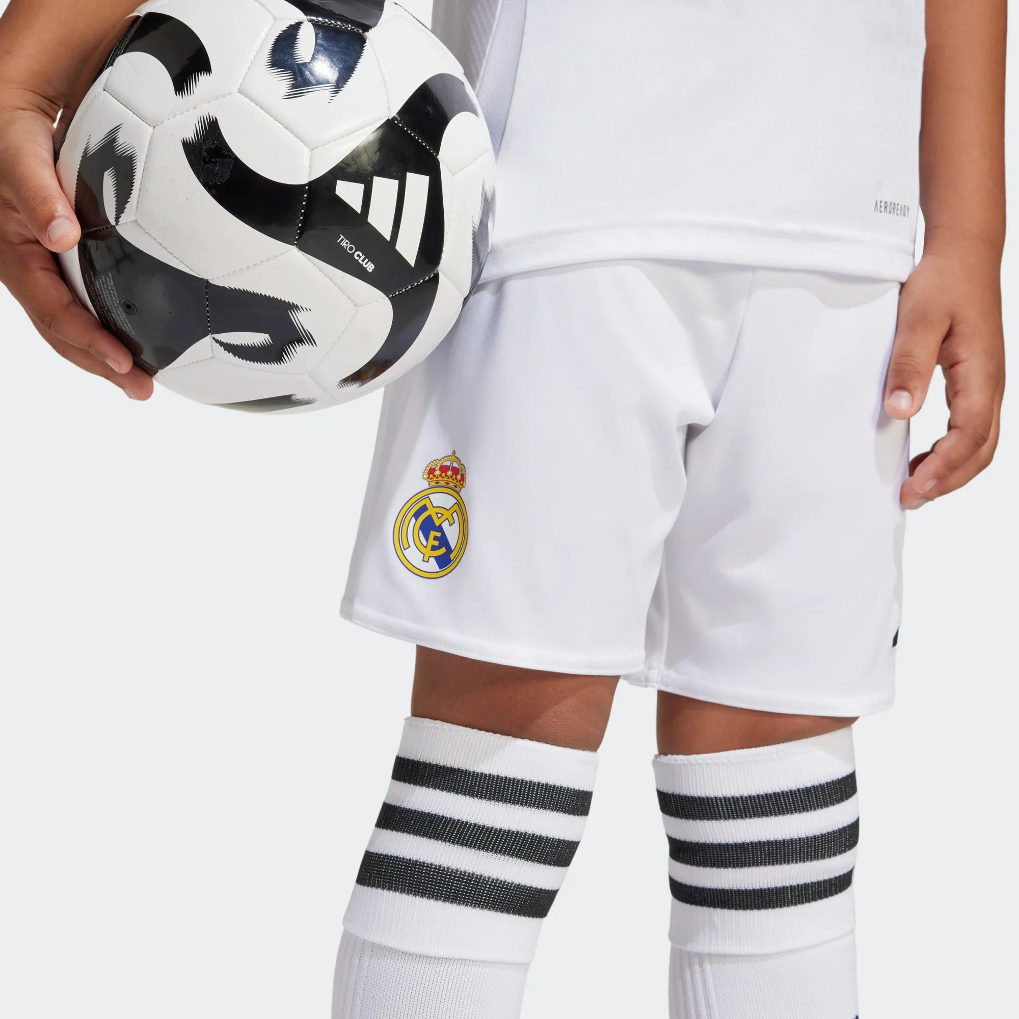 FootKorner TestingEnsemble Real Madrid 2024/2025 Junior - Blanc