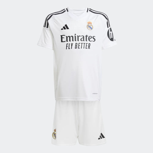 Ensemble Real Madrid 2024/2025 Junior - Blanc - FootKorner Testing