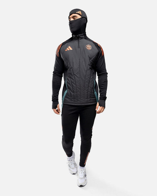 Haut Bayern Munich 2024/2025 cagoule intégrée - Noir - FootKorner Testing