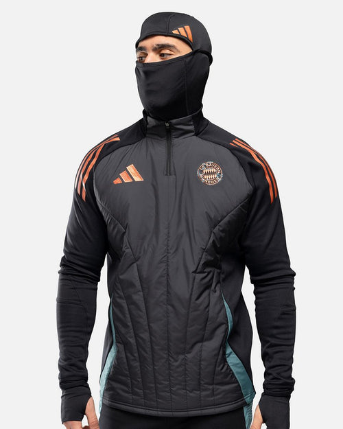 Haut Bayern Munich 2024/2025 cagoule intégrée - Noir - FootKorner Testing