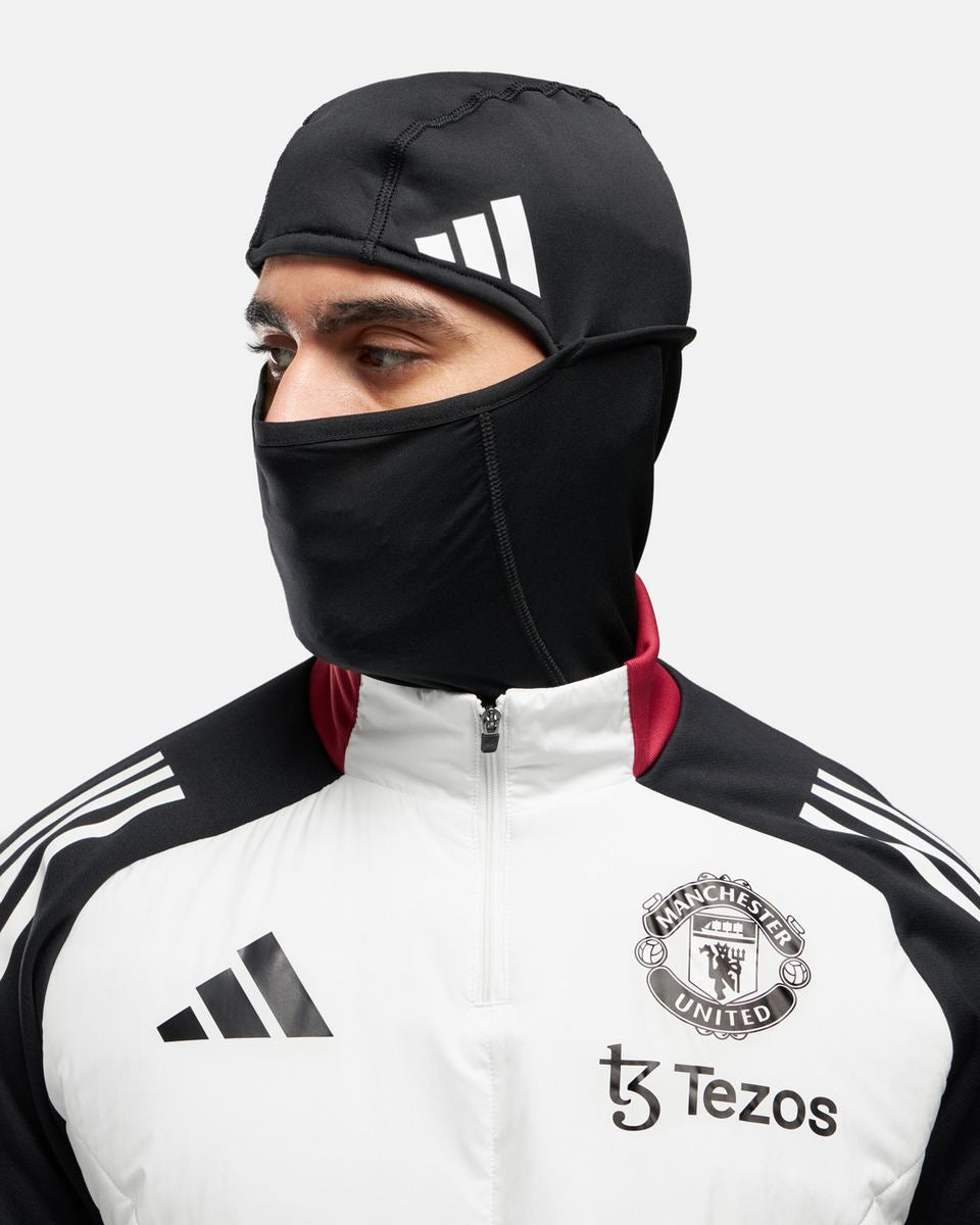 FootKorner TestingHaut Manchester United 2024/2025 cagoule intégrée - Blanc/Noir/Rouge