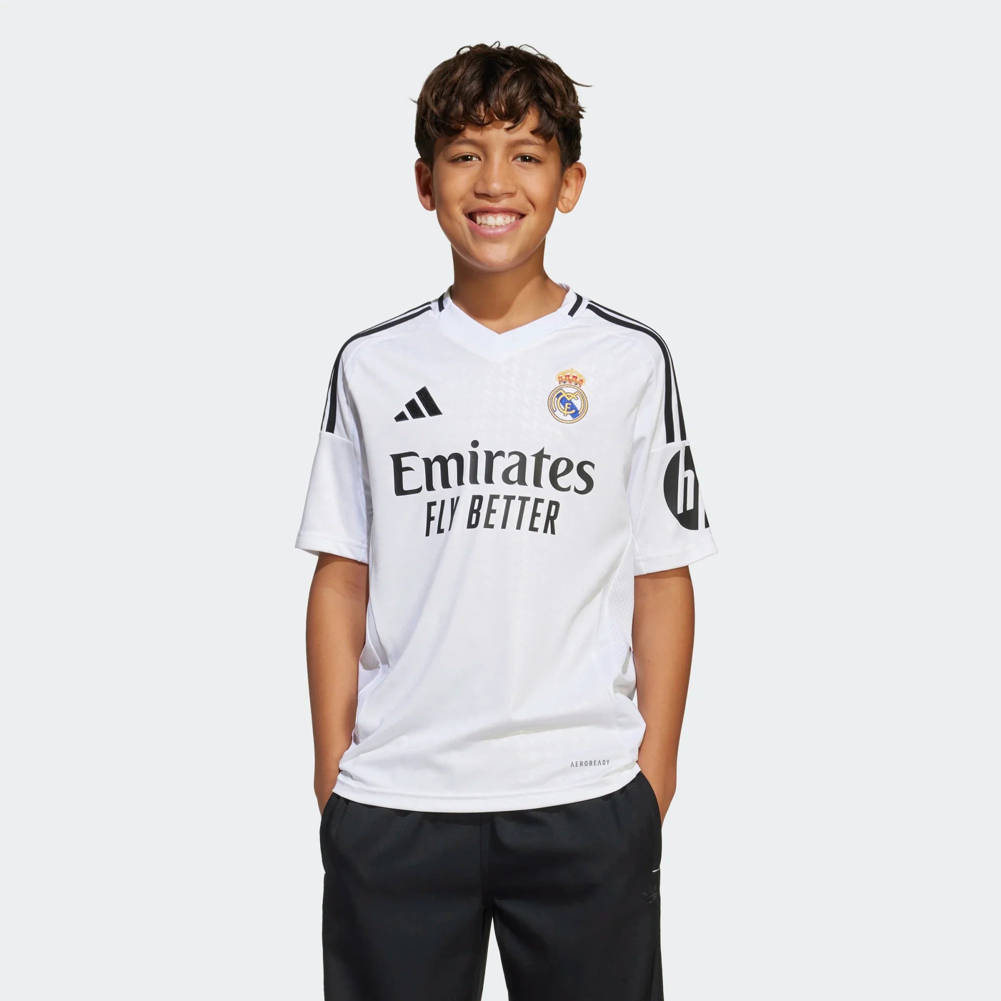 FootKorner TestingMaillot Domicile Real Madrid 2024/2025 Junior - Blanc