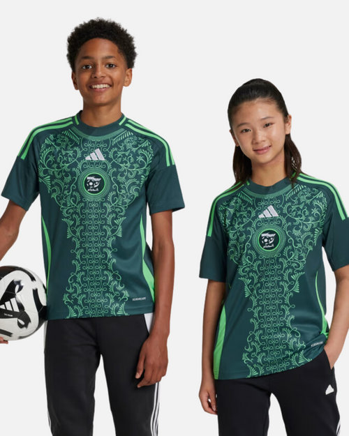 Maillot Extérieur Algérie 2024/2025 Junior - Vert - FootKorner Testing