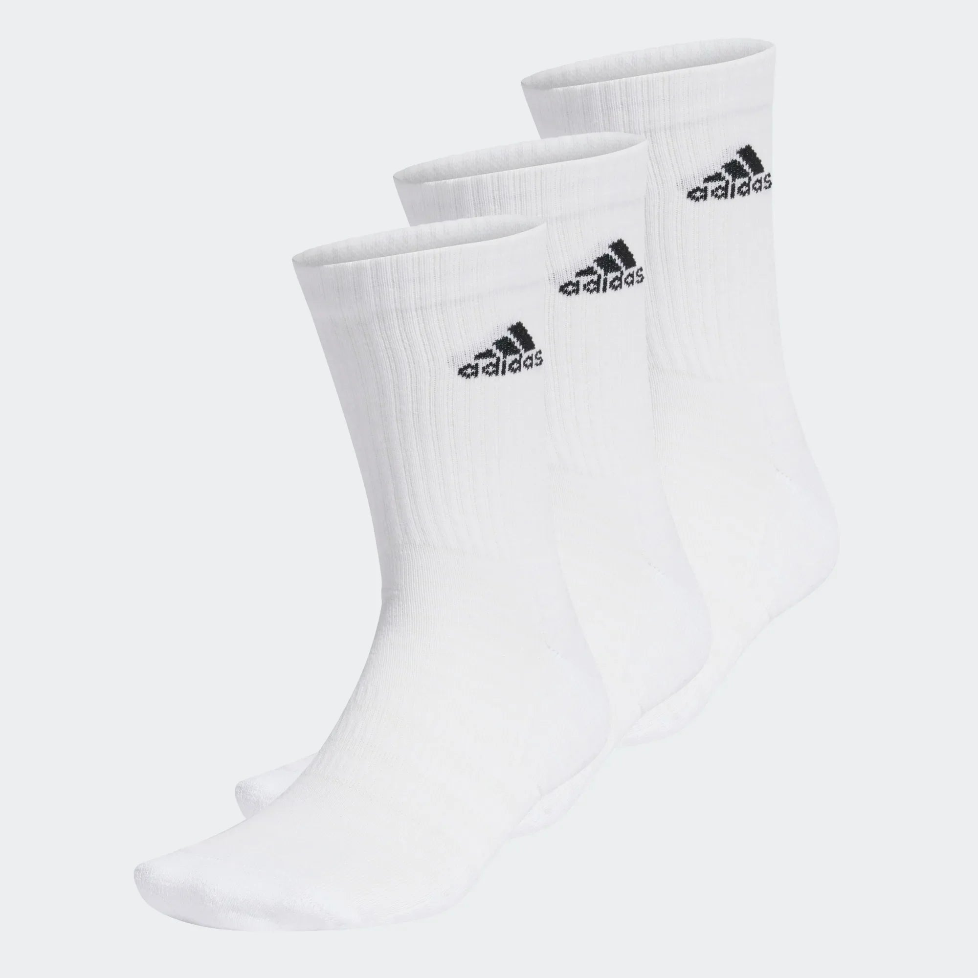 FootKorner TestingPack 3 paires de chaussettes Adidas 3/4 - Blanc