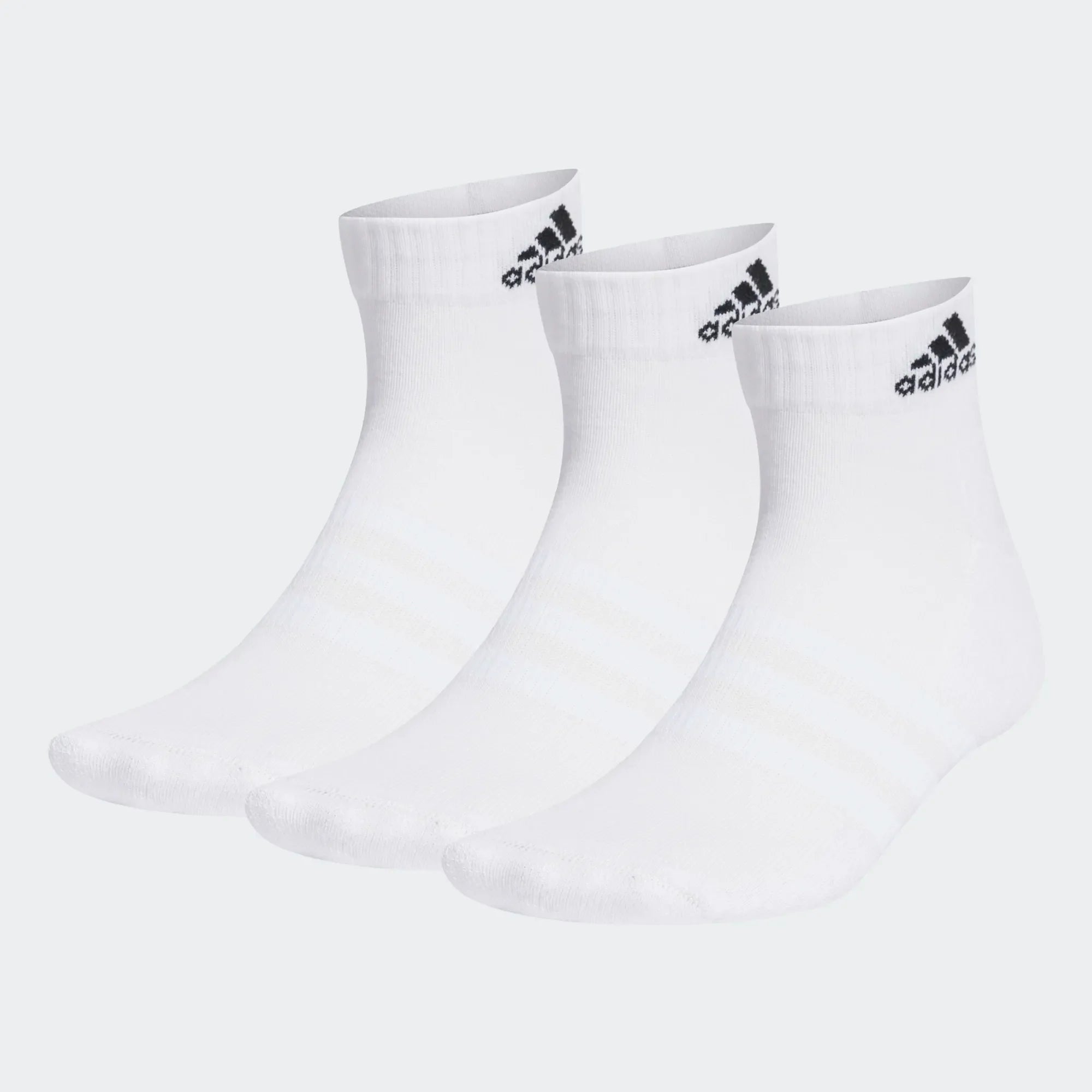 FootKorner TestingPack 3 paires de chaussettes Adidas courtes - Blanc