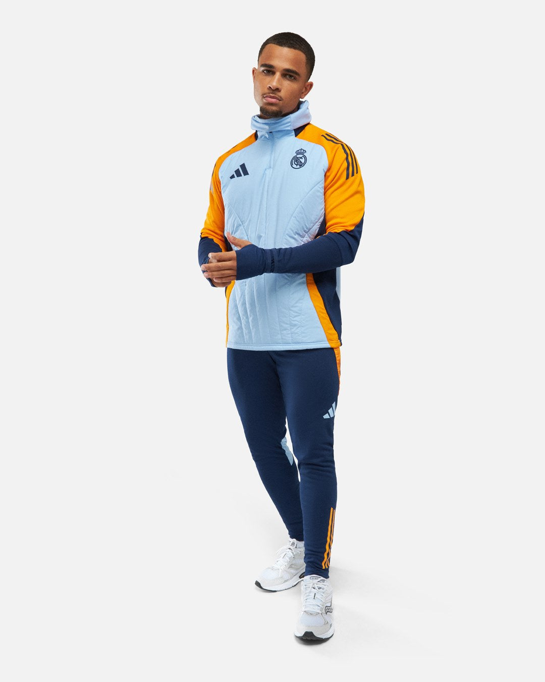 FootKorner TestingPantalon d'entrainement Real Madrid 2024/2025 - Bleu/Orange