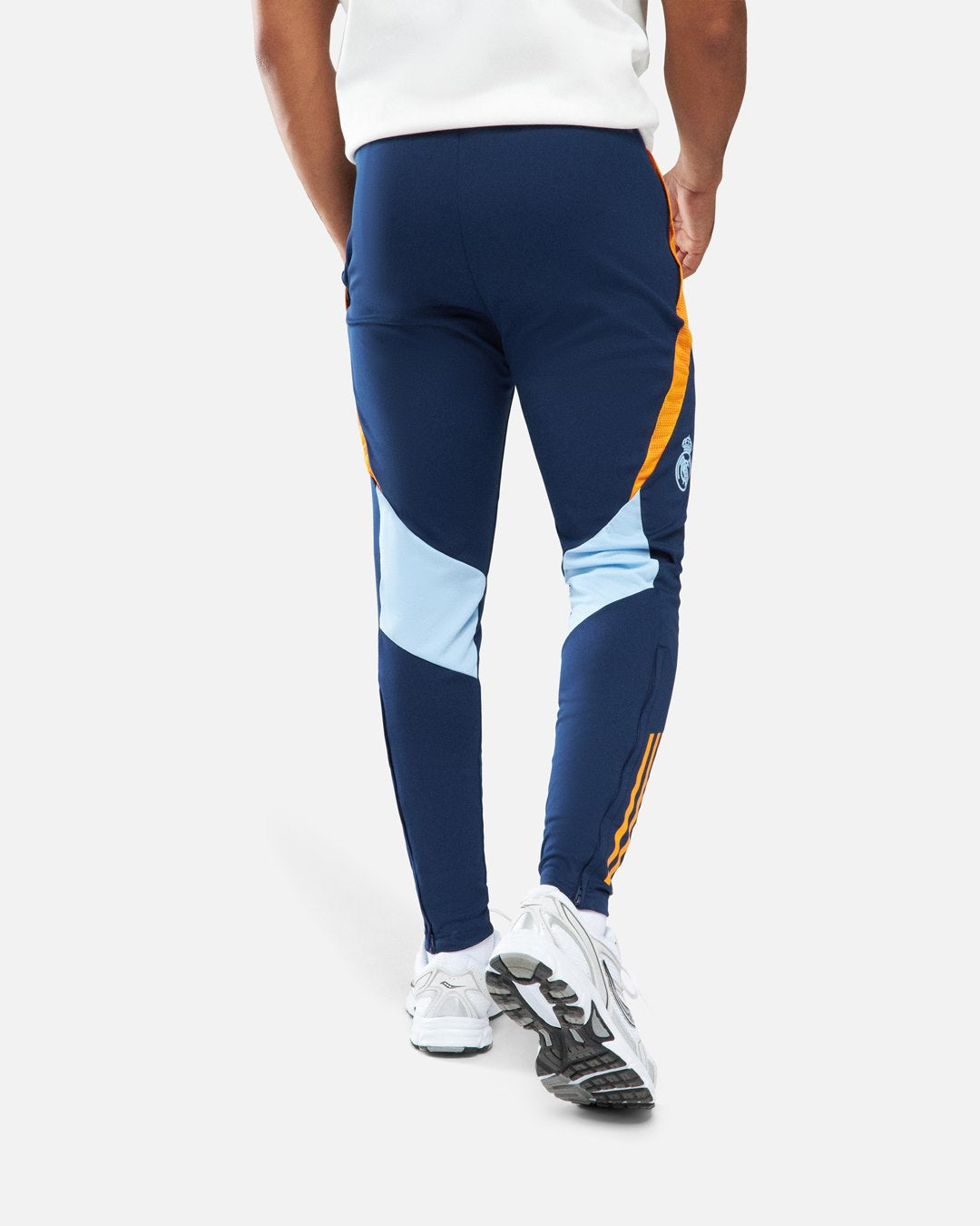 FootKorner TestingPantalon d'entrainement Real Madrid 2024/2025 - Bleu/Orange