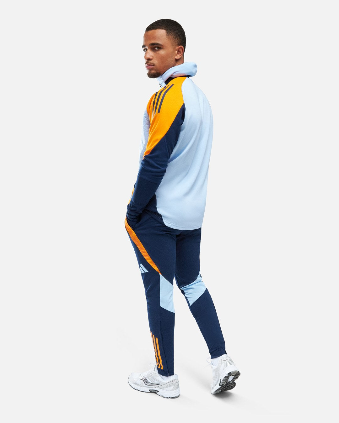 FootKorner TestingPantalon d'entrainement Real Madrid 2024/2025 - Bleu/Orange