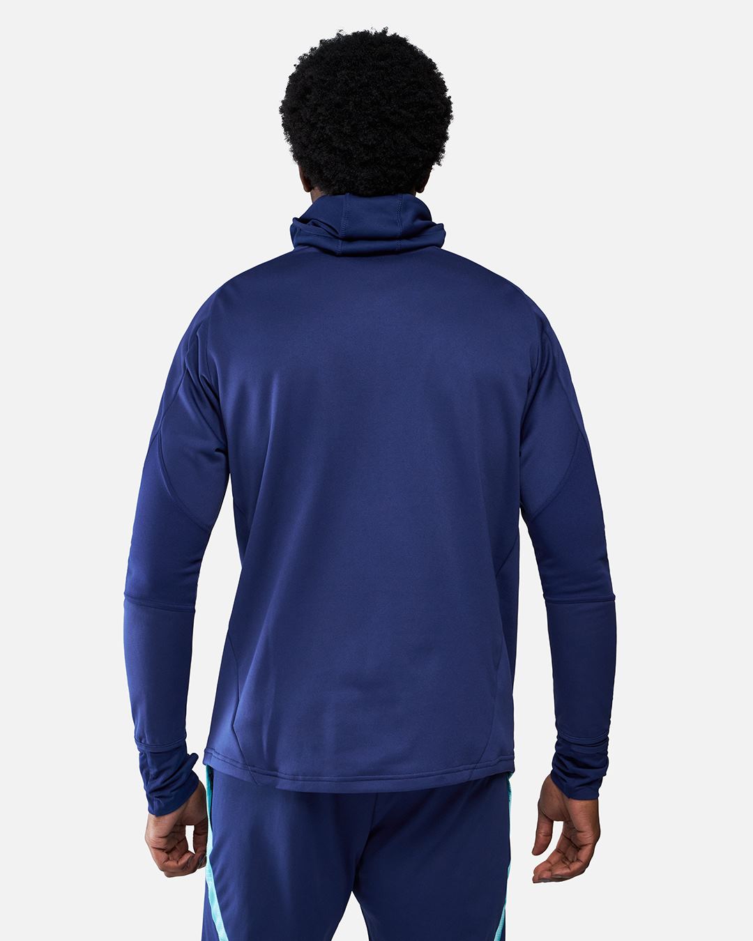 FootKorner TestingHaut 1/4 zip Arsenal cagoule intégrée 2024/2025  - Bleu