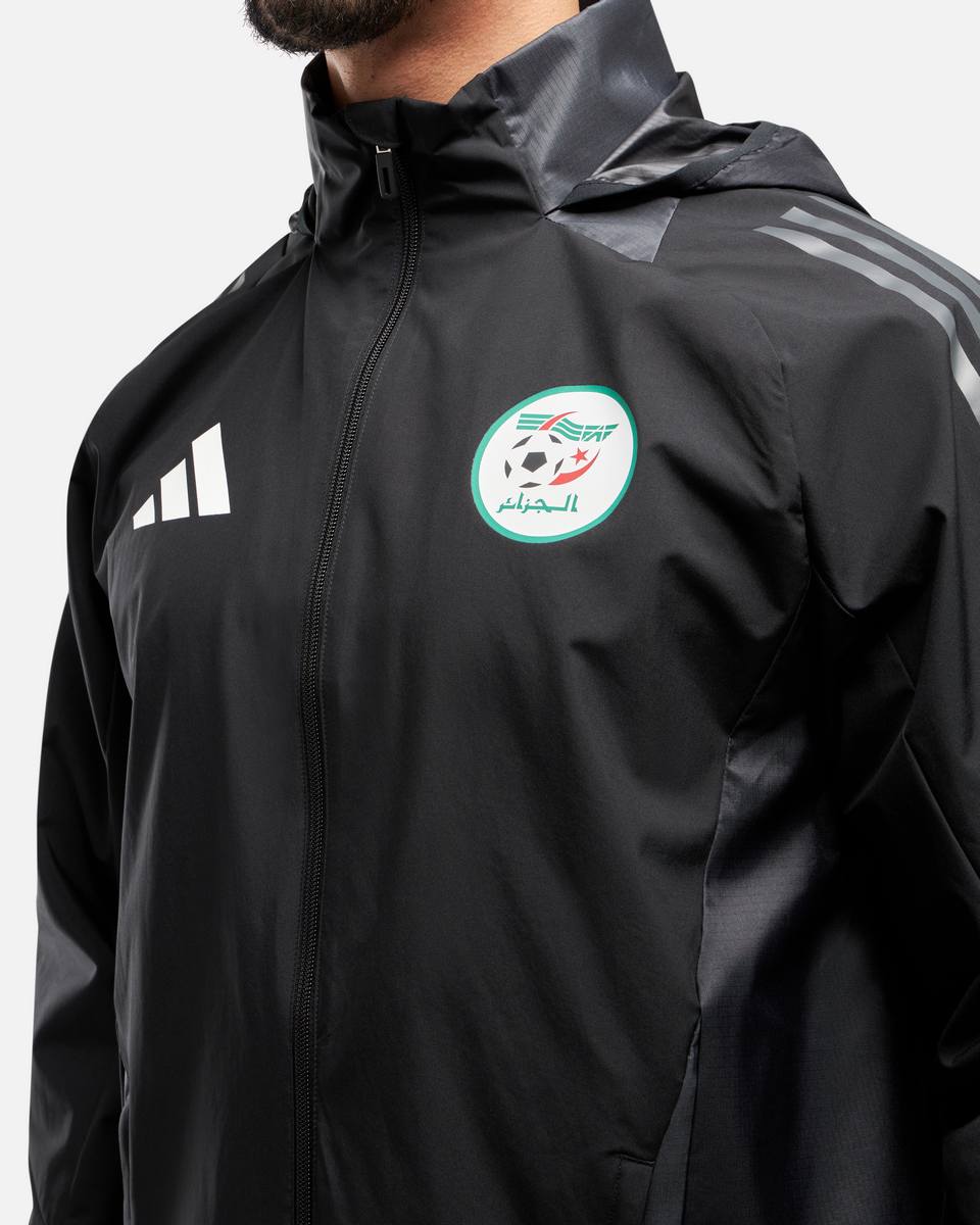 FootKorner TestingVeste coupe-vent Algérie 2025 - Noir/Gris