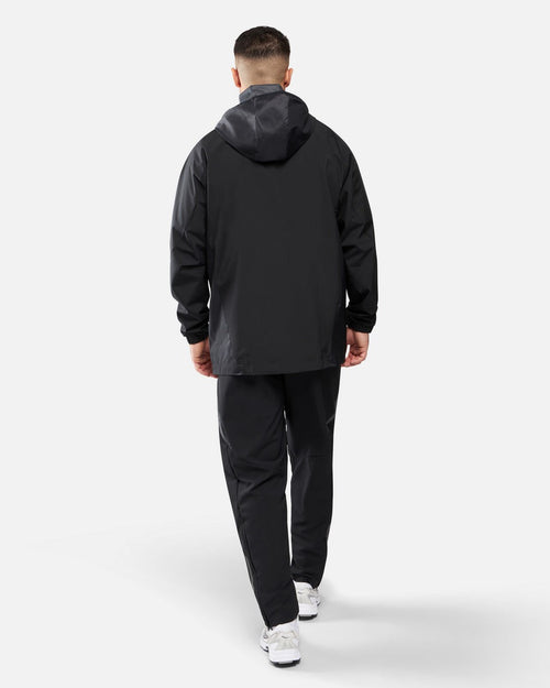 Veste coupe-vent Algérie 2025 - Noir/Gris - FootKorner Testing