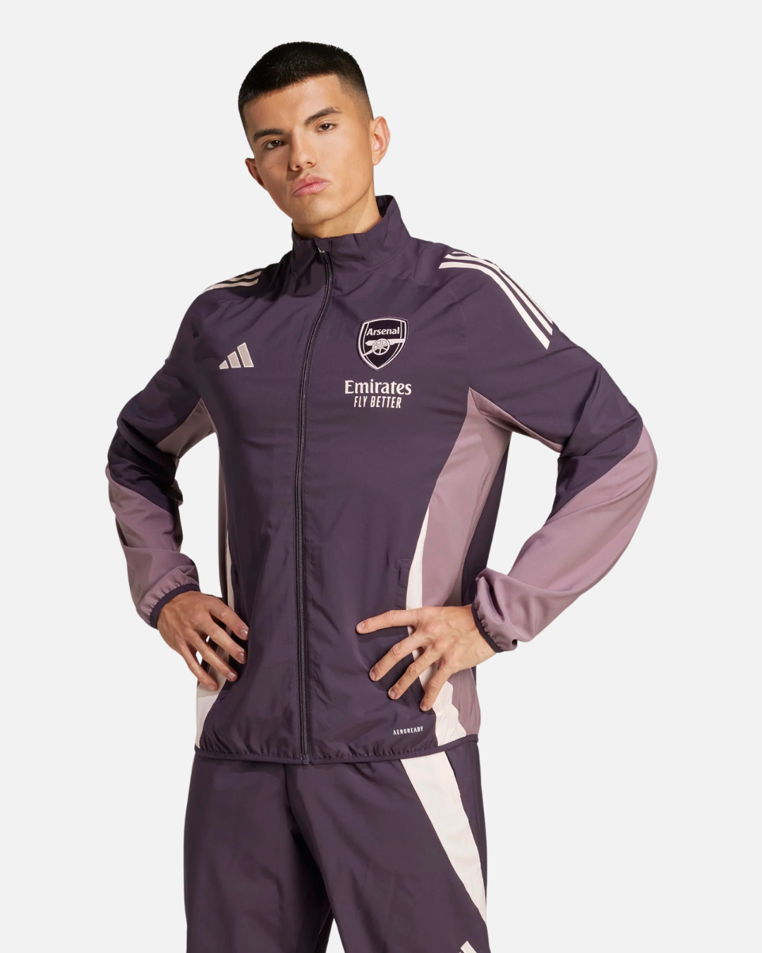 FootKorner TestingVeste de survêtement Arsenal 2024/2025 - Violet/Rose