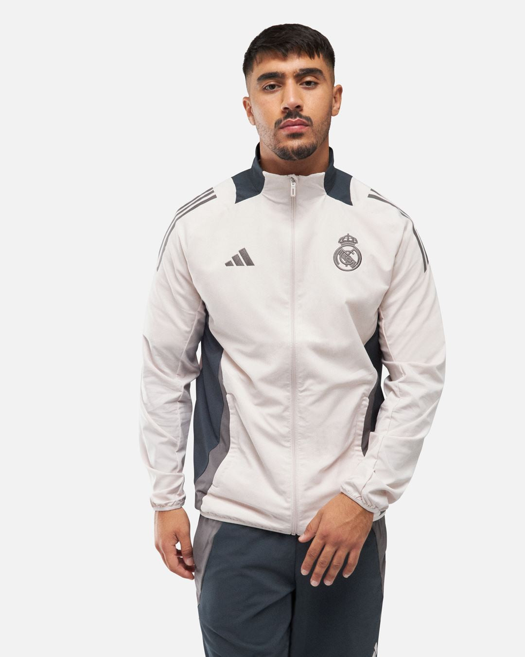 FootKorner TestingVeste de survêtement Real Madrid 2024/2025 - Beige