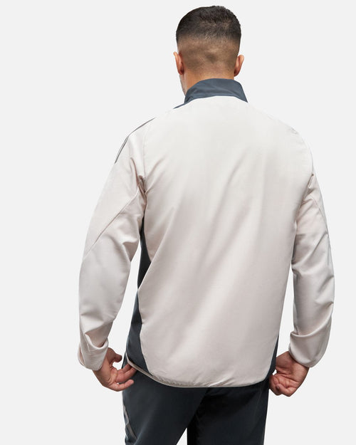 Veste de survêtement Real Madrid 2024/2025 - Beige - FootKorner Testing