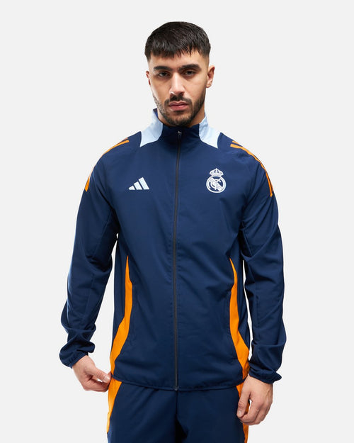 Veste de survêtement Real Madrid 2024/2025 - Bleu - FootKorner Testing