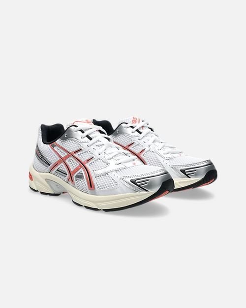 Asics Gel 1130 - Blanc/Gris/Rouge - FootKorner Testing