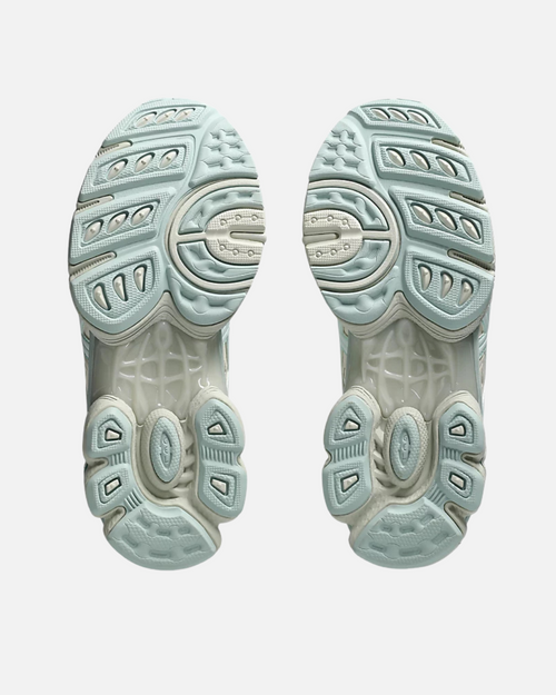 Asics Gel-Nimbus 9 - Beige/Bleu - FootKorner Testing