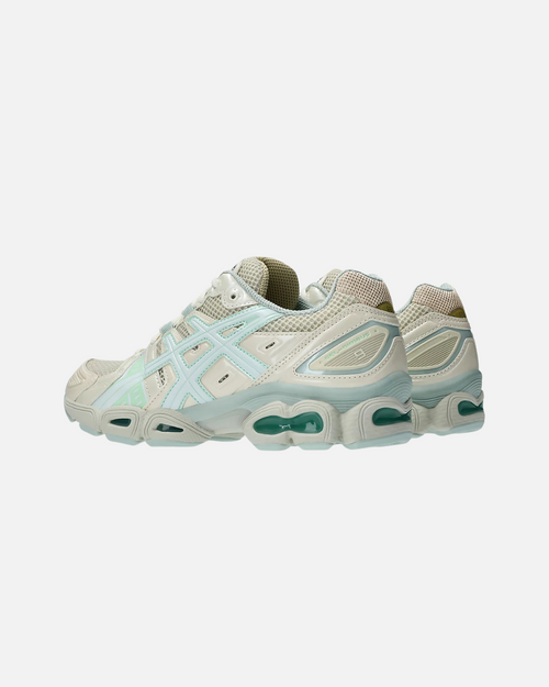 Asics Gel-Nimbus 9 - Beige/Bleu - FootKorner Testing