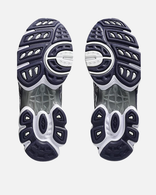 Asics Gel-Nimbus 9 - Gris/Bleu - FootKorner Testing