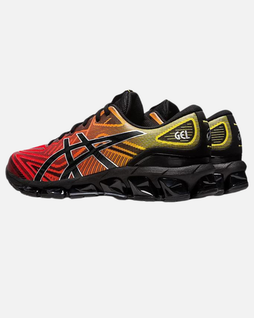Asics Gel Quantum 360 VII - Rouge/Jaune/Noir - FootKorner Testing
