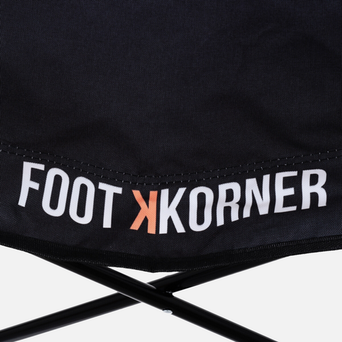 Chaise Pliante FK II  - Noir/Orange - FootKorner Testing